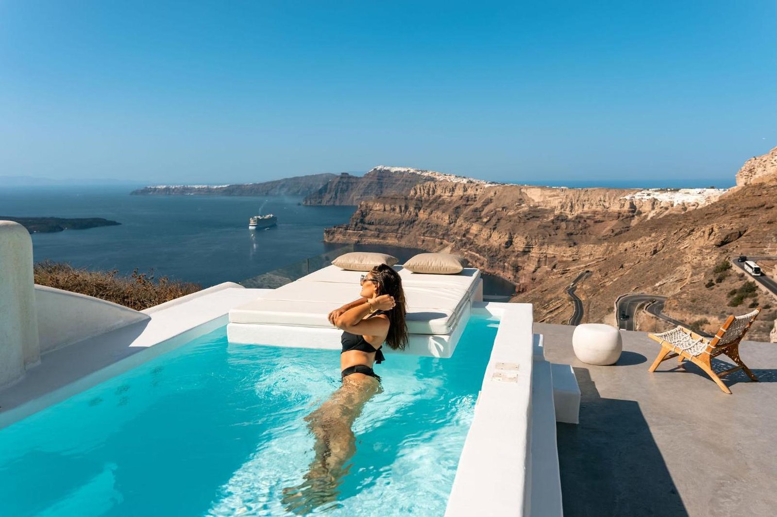 Nelya Suites, pool and massage