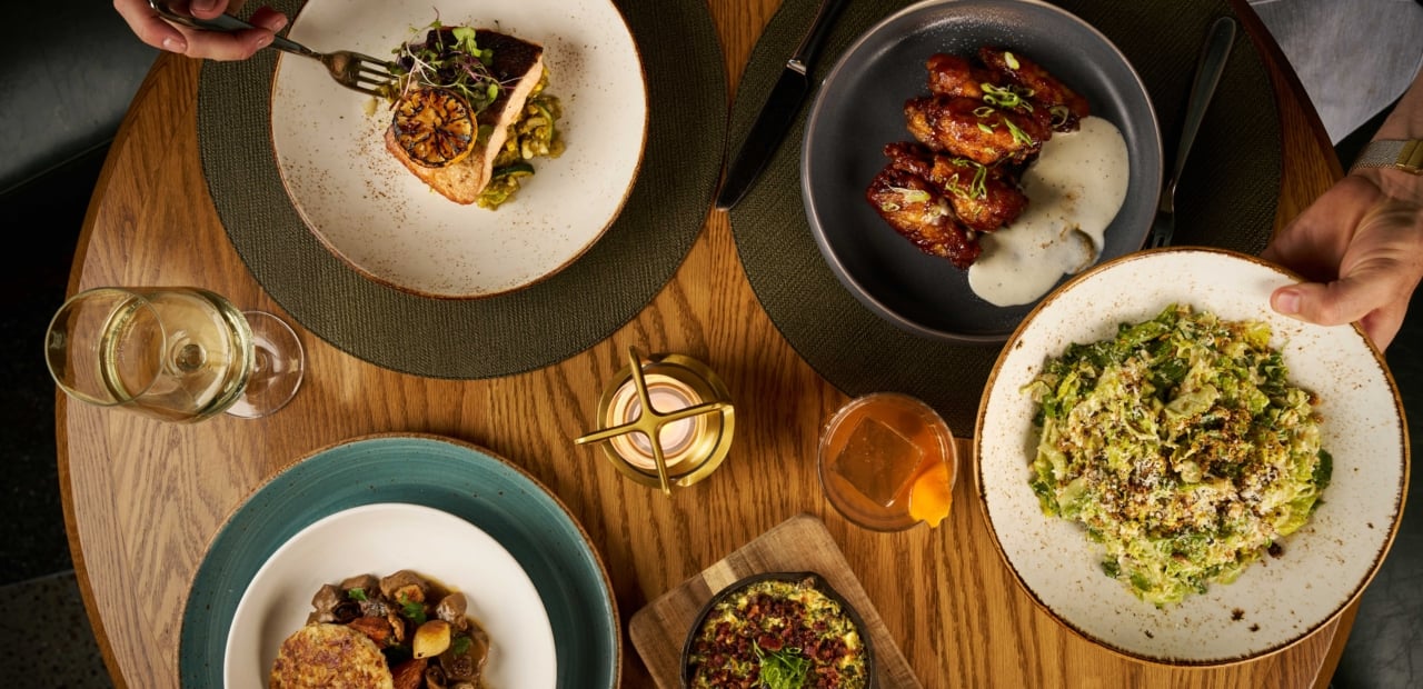 Halcyon, a hotel in Cherry Creek, Denver, at the table