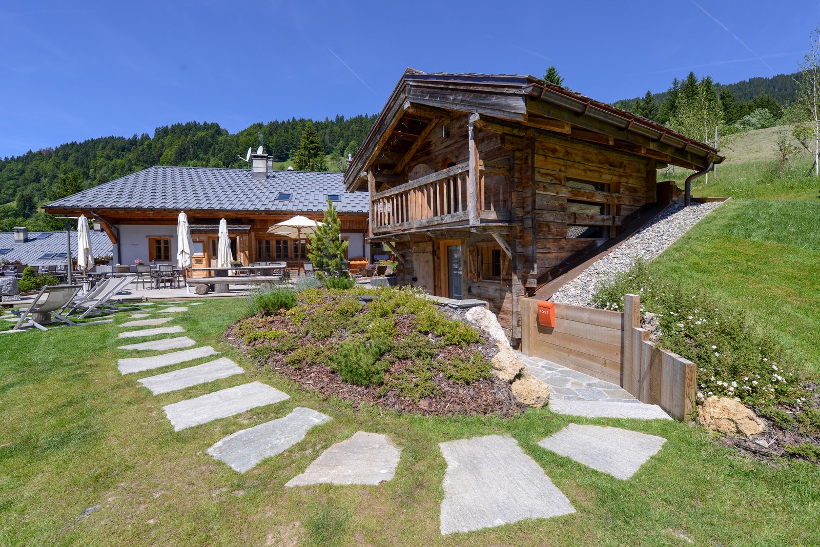 Chalet-Hôtel La Ferme du Chozal, how it began