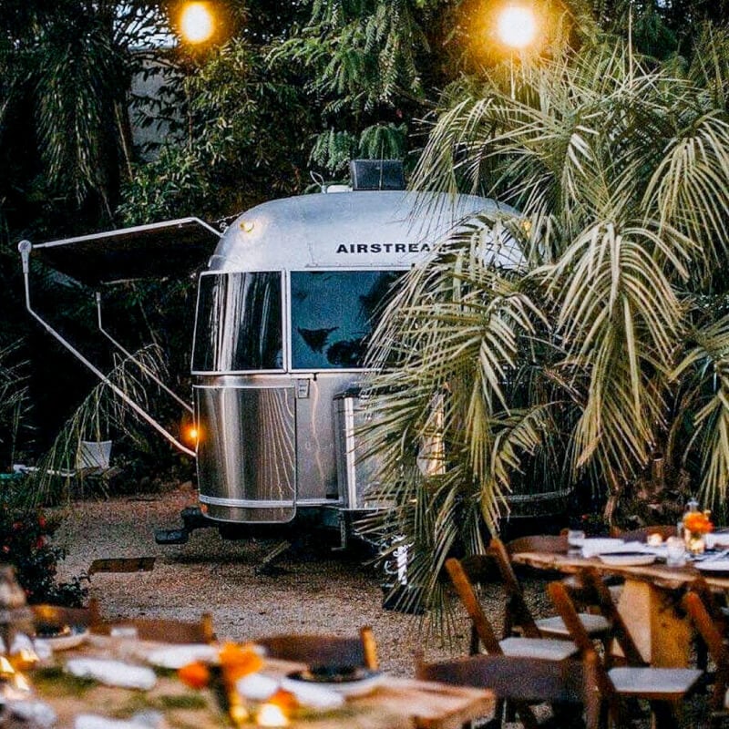 Caravan Outpost, at the table