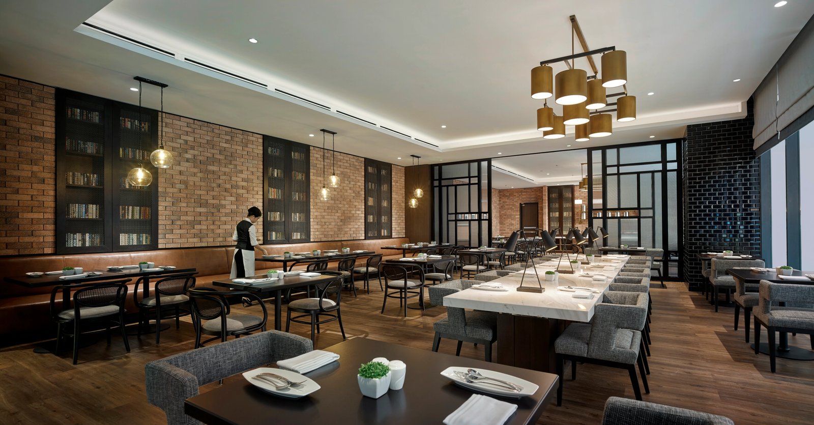 Hotel Stripes Kuala Lumpur, Autograph Collection, at the table