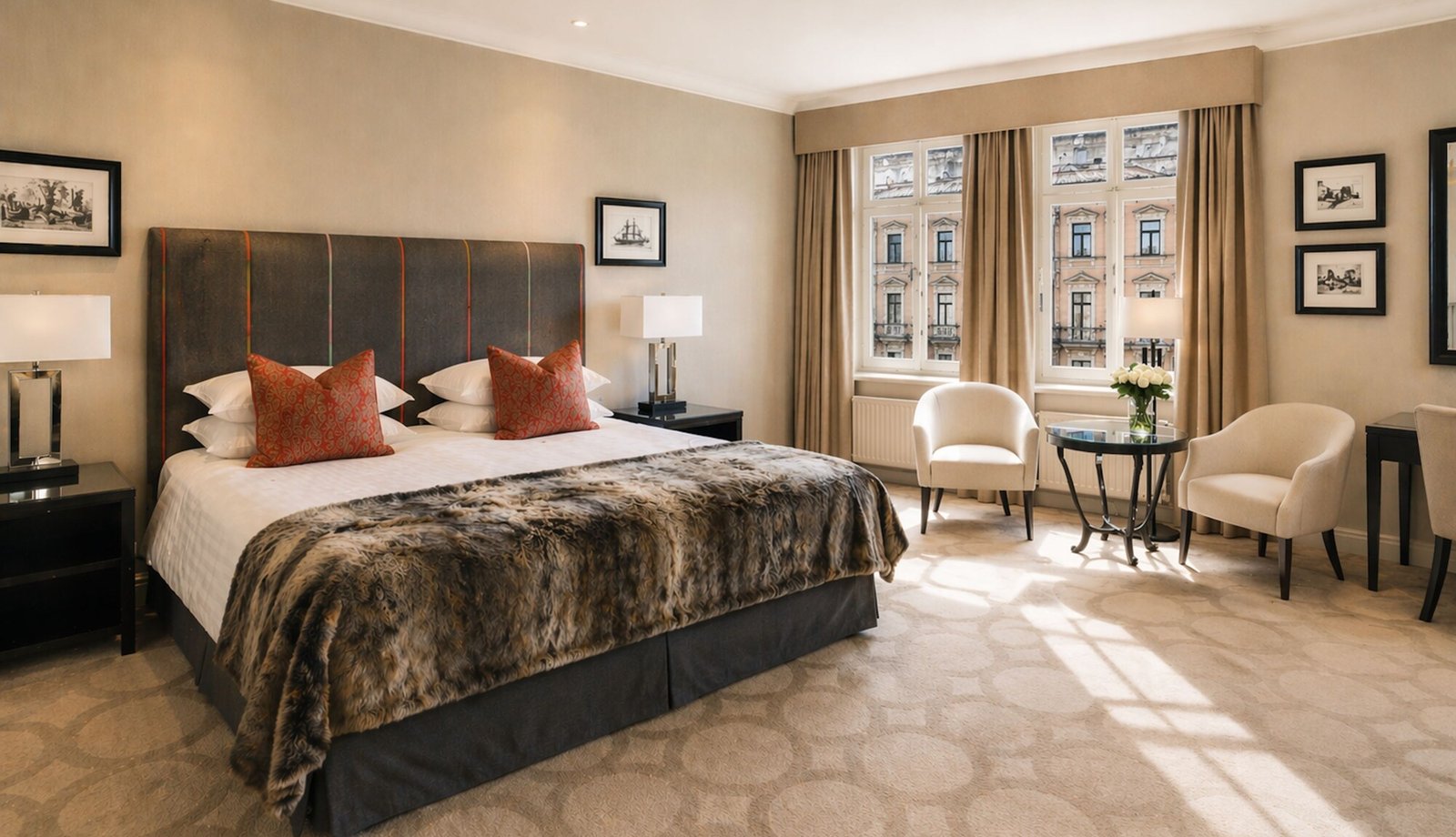 Grand Palace Hotel, rooms