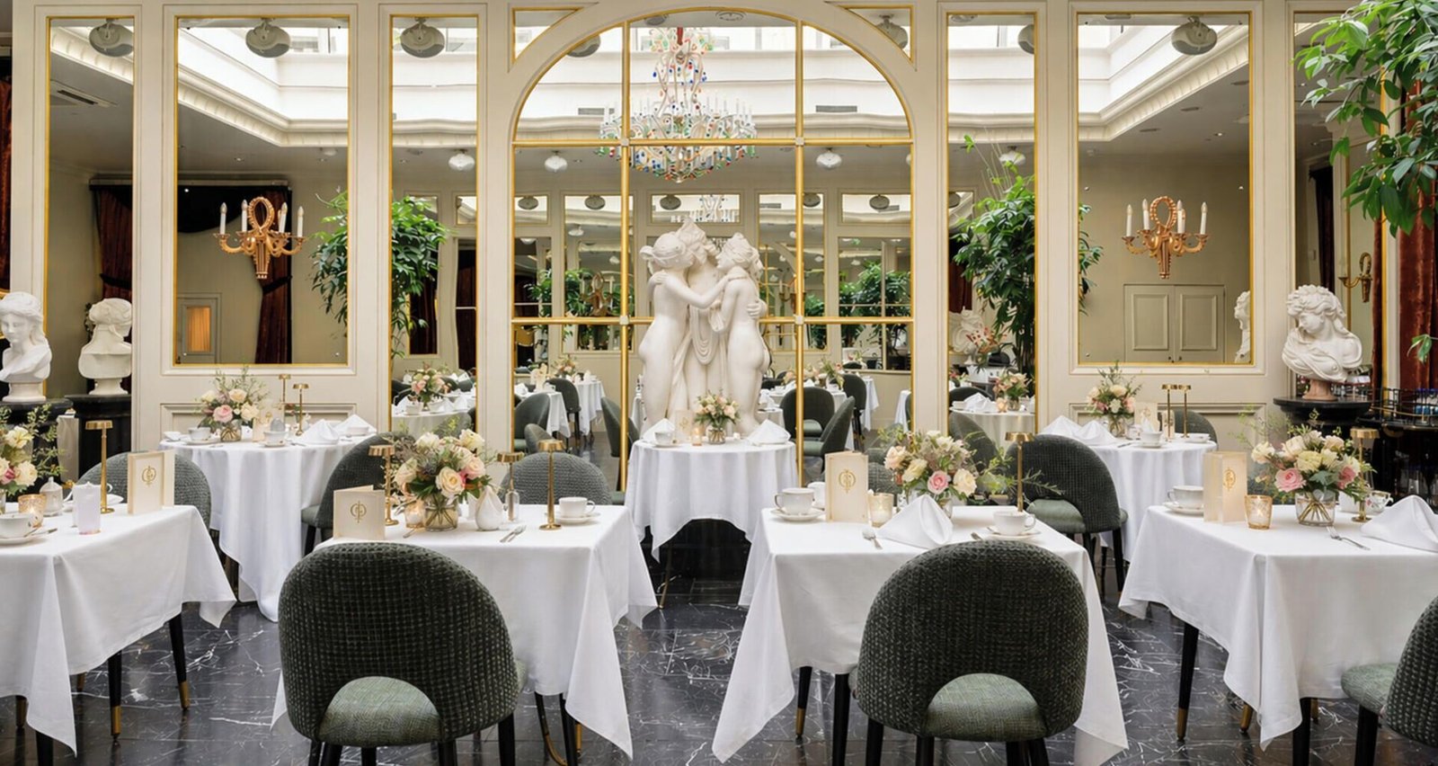 Grand Palace Hotel, orangerie hall