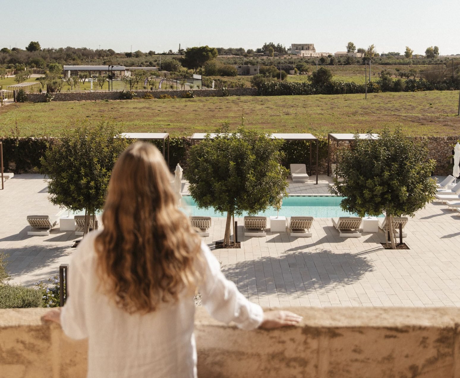 Masseria Corsano, the pool
