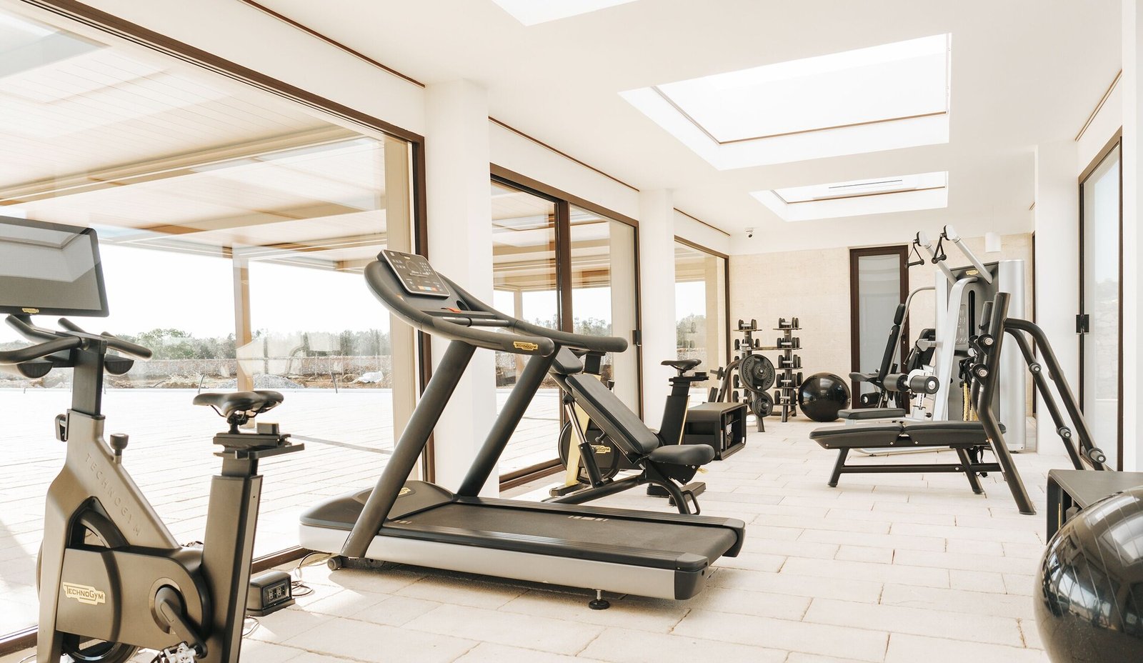 Masseria Corsano, the gym