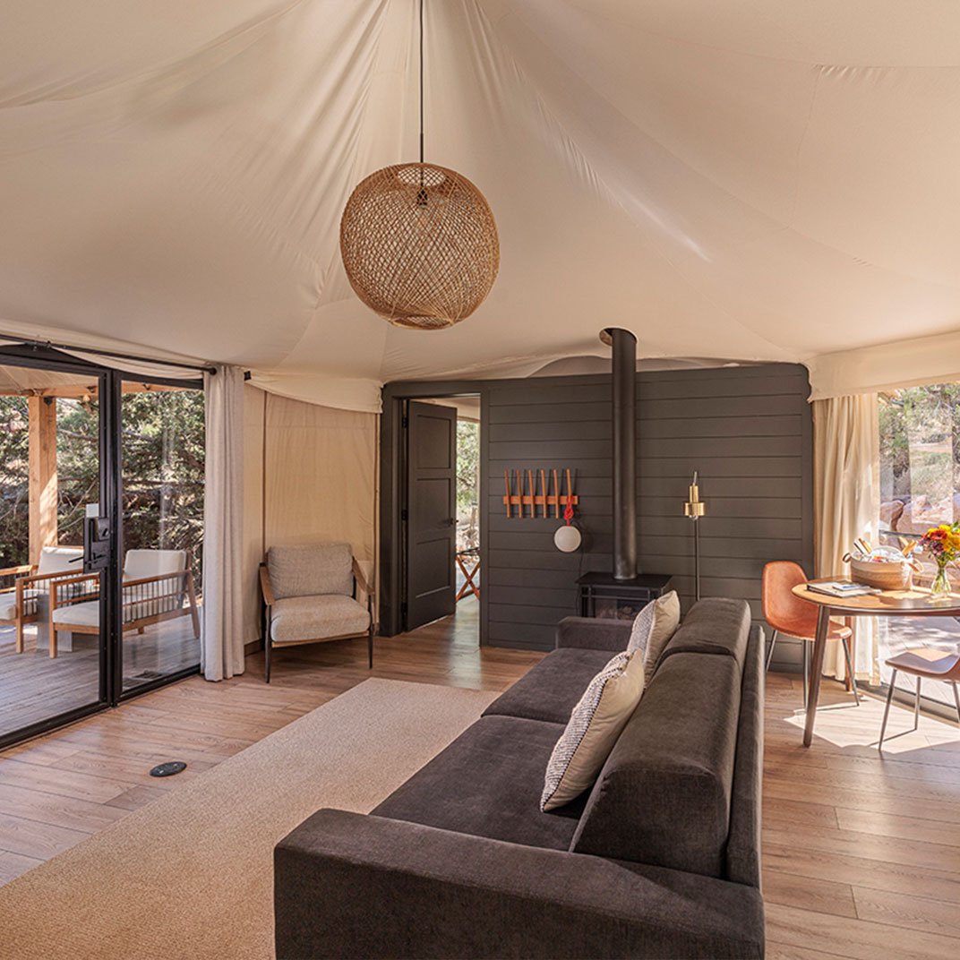 Open Sky Zion, rooms
