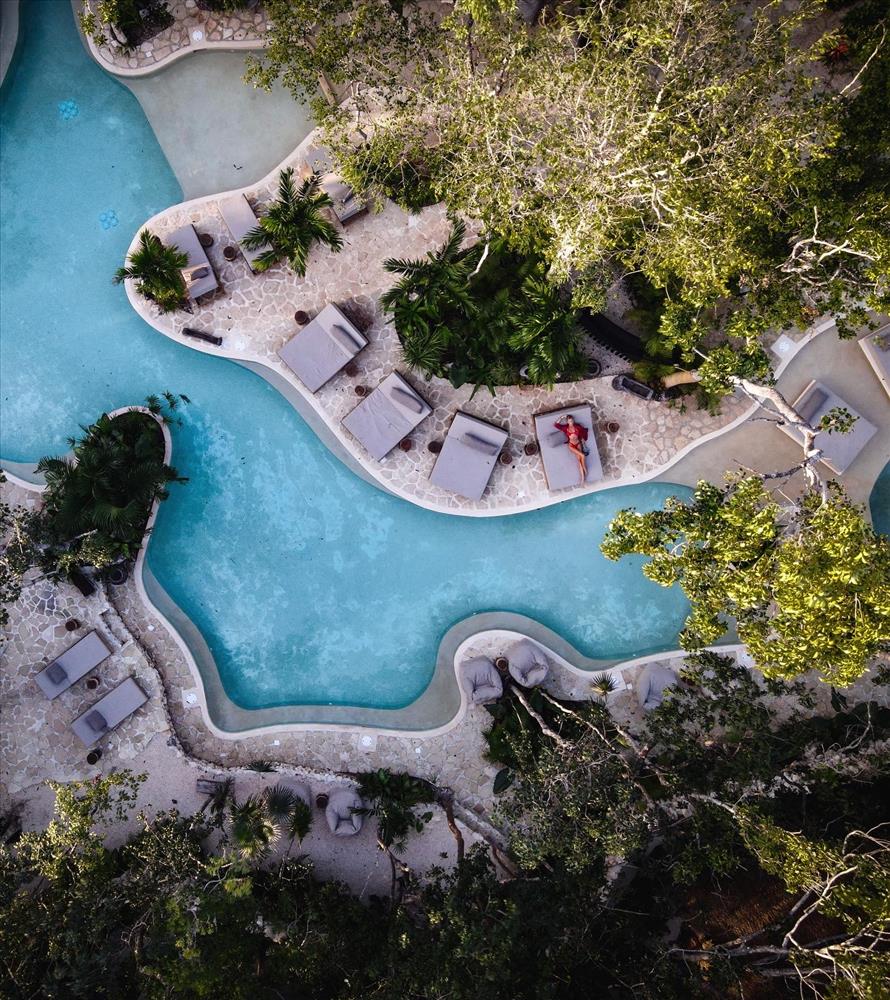 Muare Tulum Hotel, the pool
