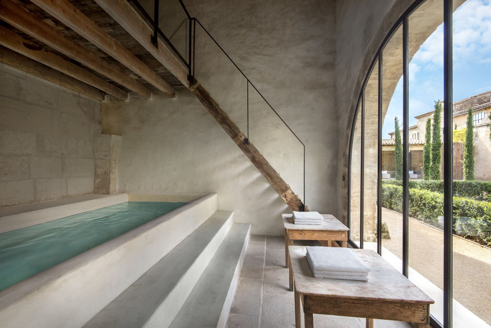 Les Maisons de l'Hôtel Particulier, the spa