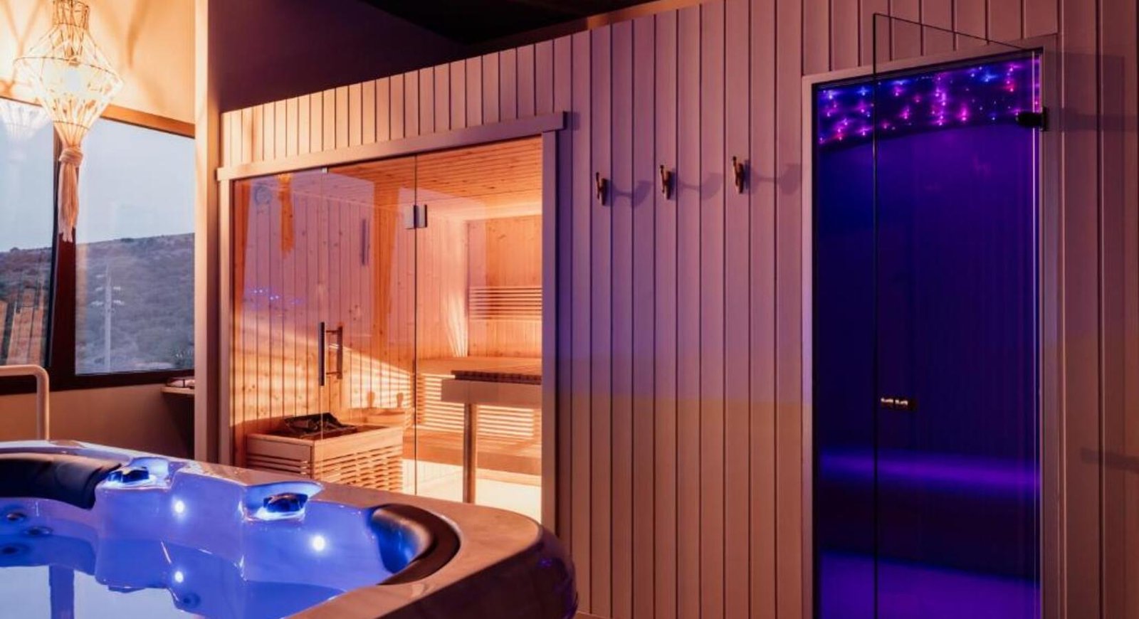 Relais Chiaramonte, thermal suite and gym