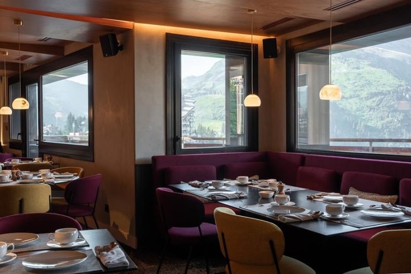 Hotel MiL8, la table du mil8