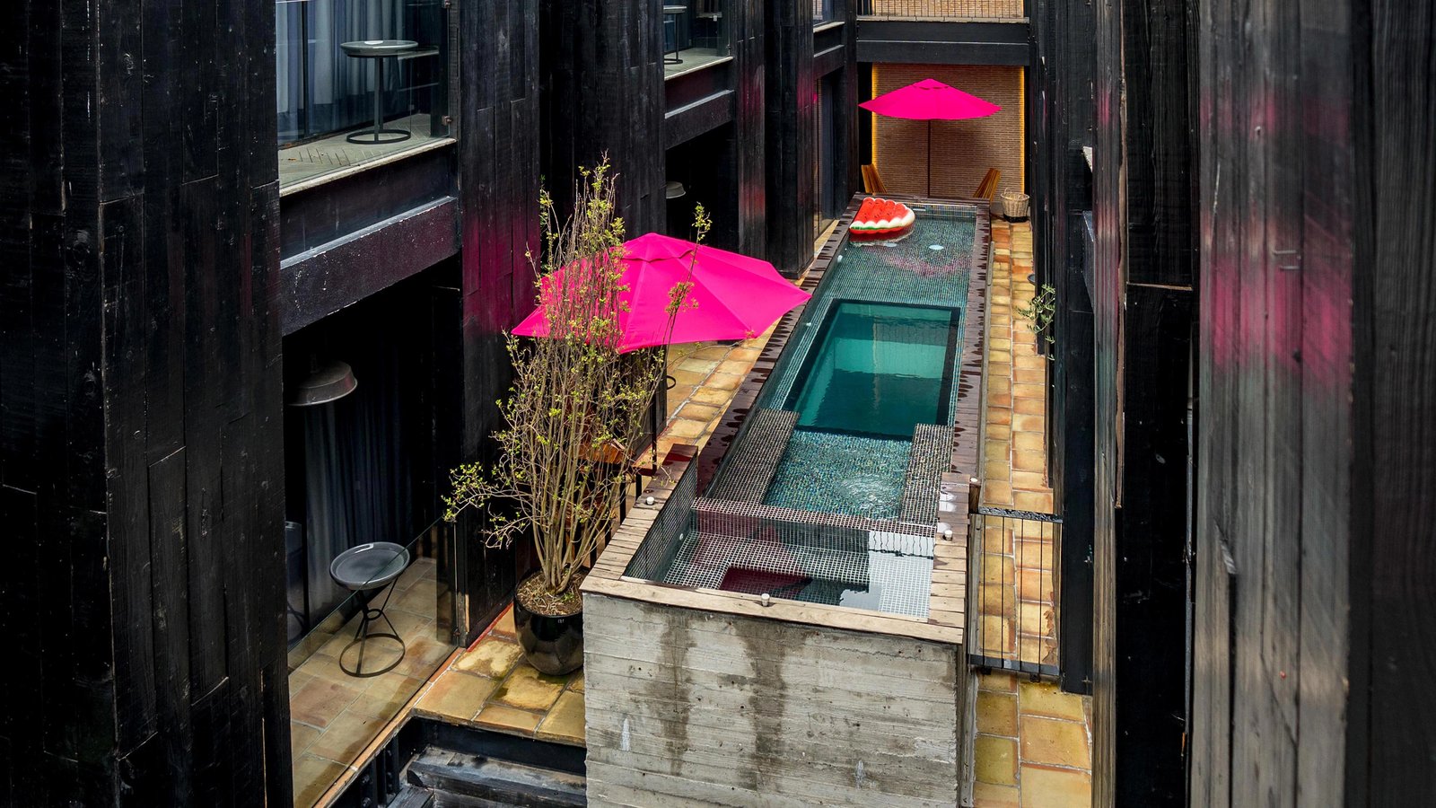 Hotel Elena de Cobre, the pool