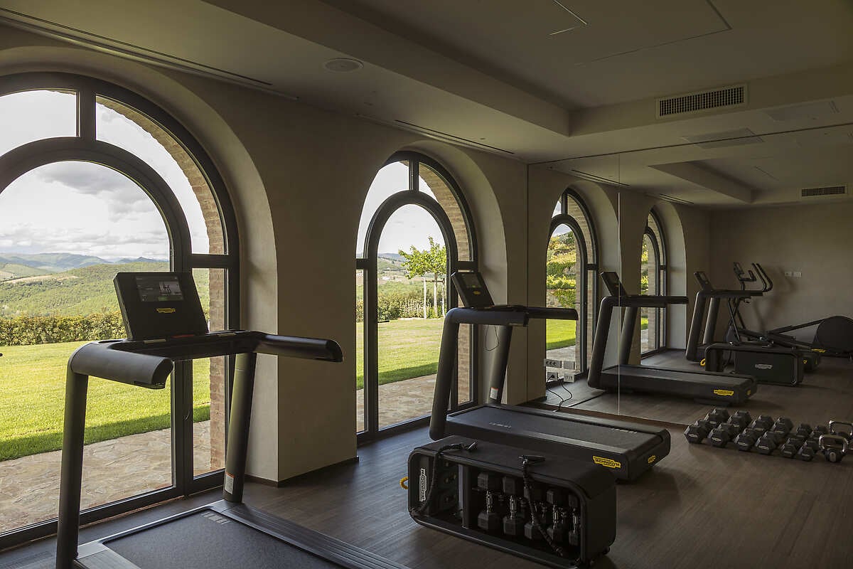 The Club House, the gym