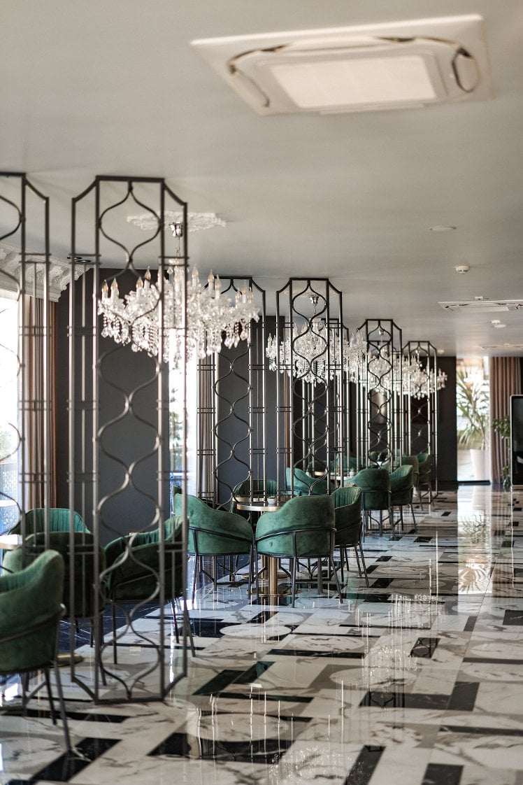 Hotel Villa Pascucci, at the table