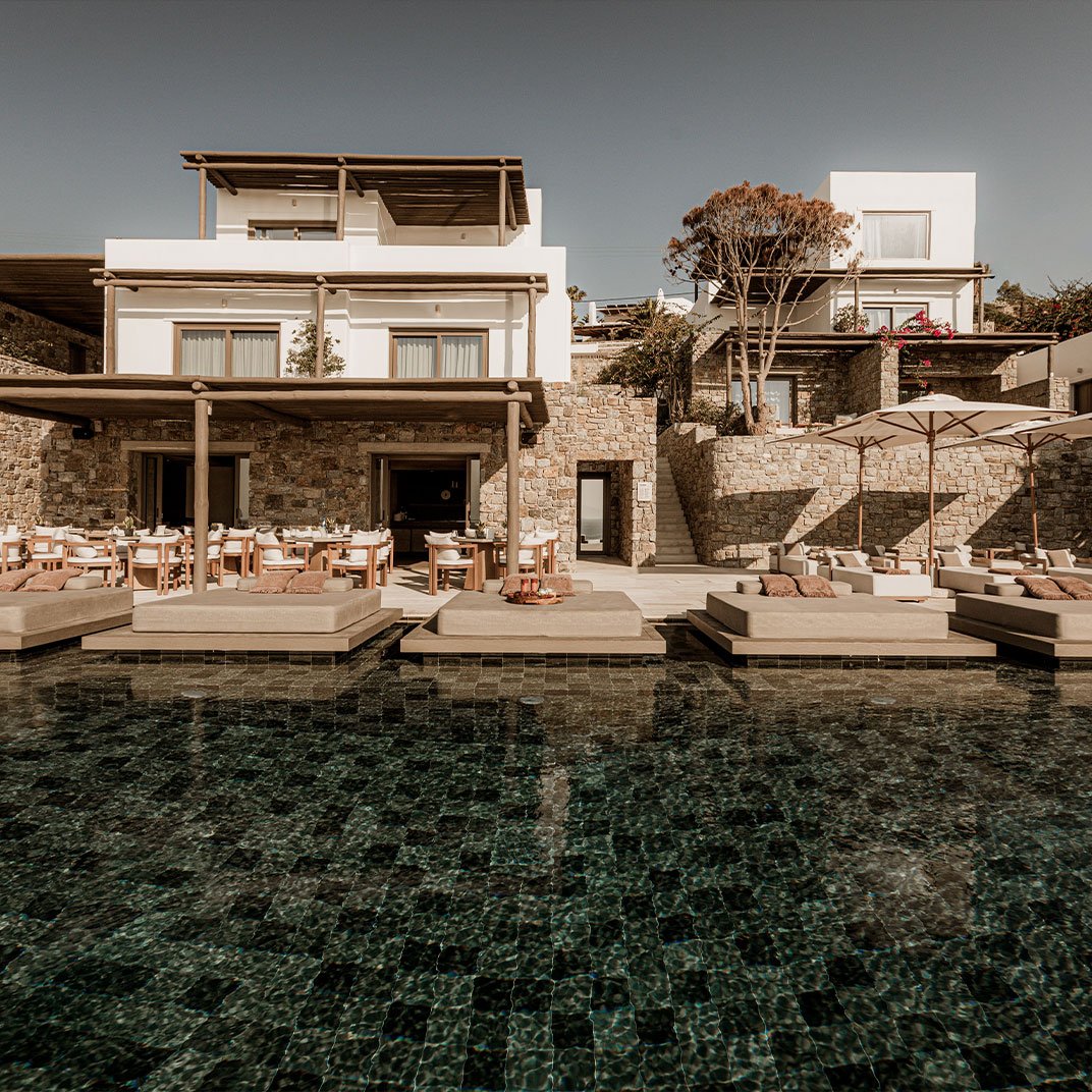 Enigma Hideaway Suites Mykonos, the pool