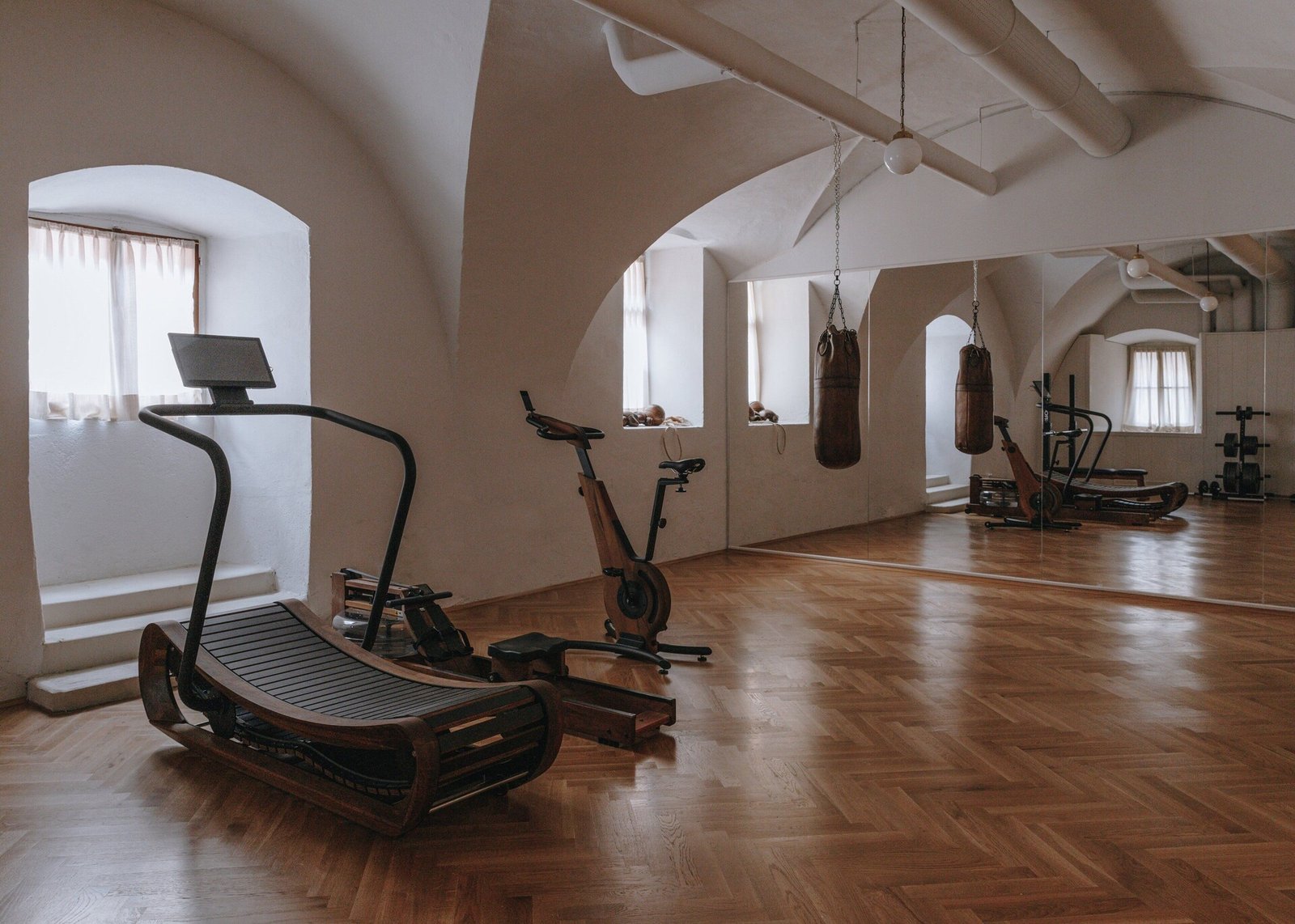 Parkhotel Luna Mondschein, the studio and gym