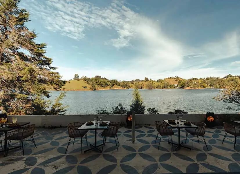 Hotel Porto Marina Guatapé, nikkei restaurant