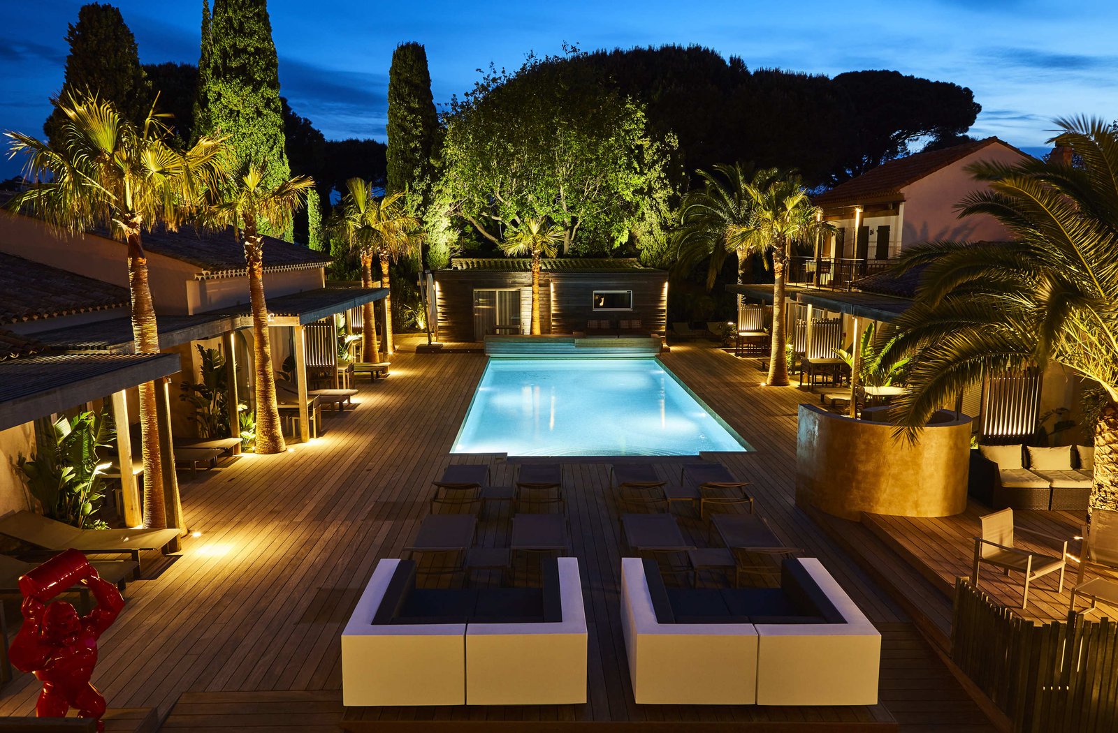 Villa Cosy Hotel & Spa, the pool