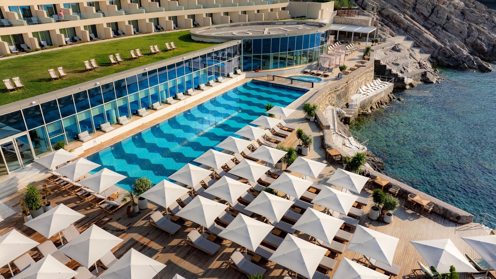Rixos Premium Dubrovnik, the pool