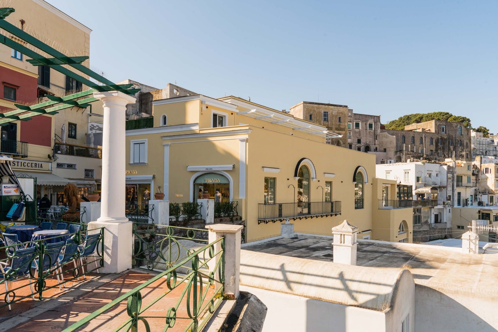 Palazzo M Capri, how it began