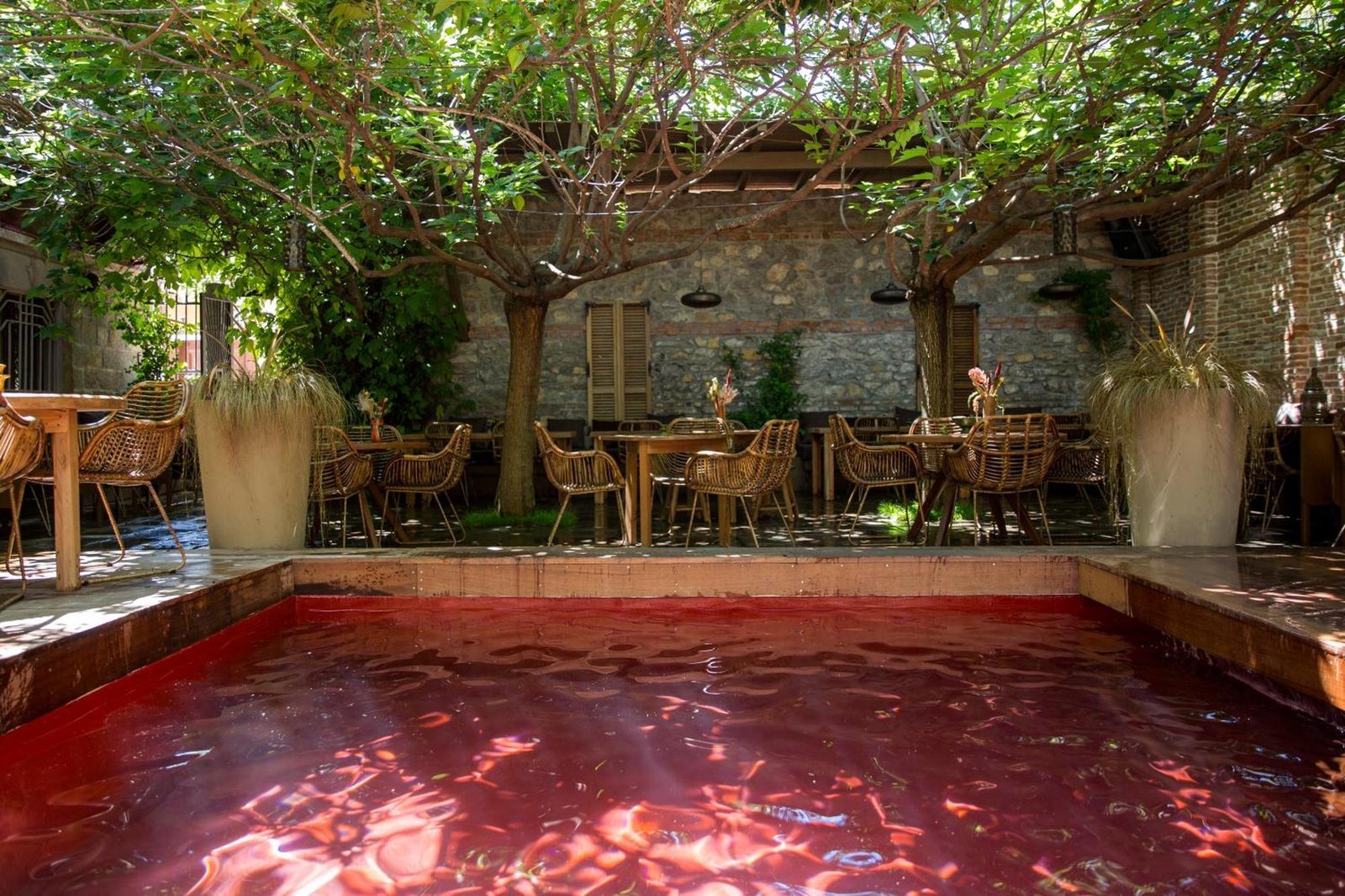 Life Gallery Hotel & Spa Korça, Albania, the pool