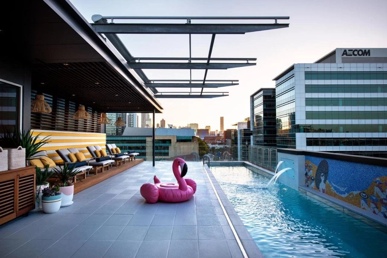 Ovolo Brisbane, Fortitude Valley, the pool