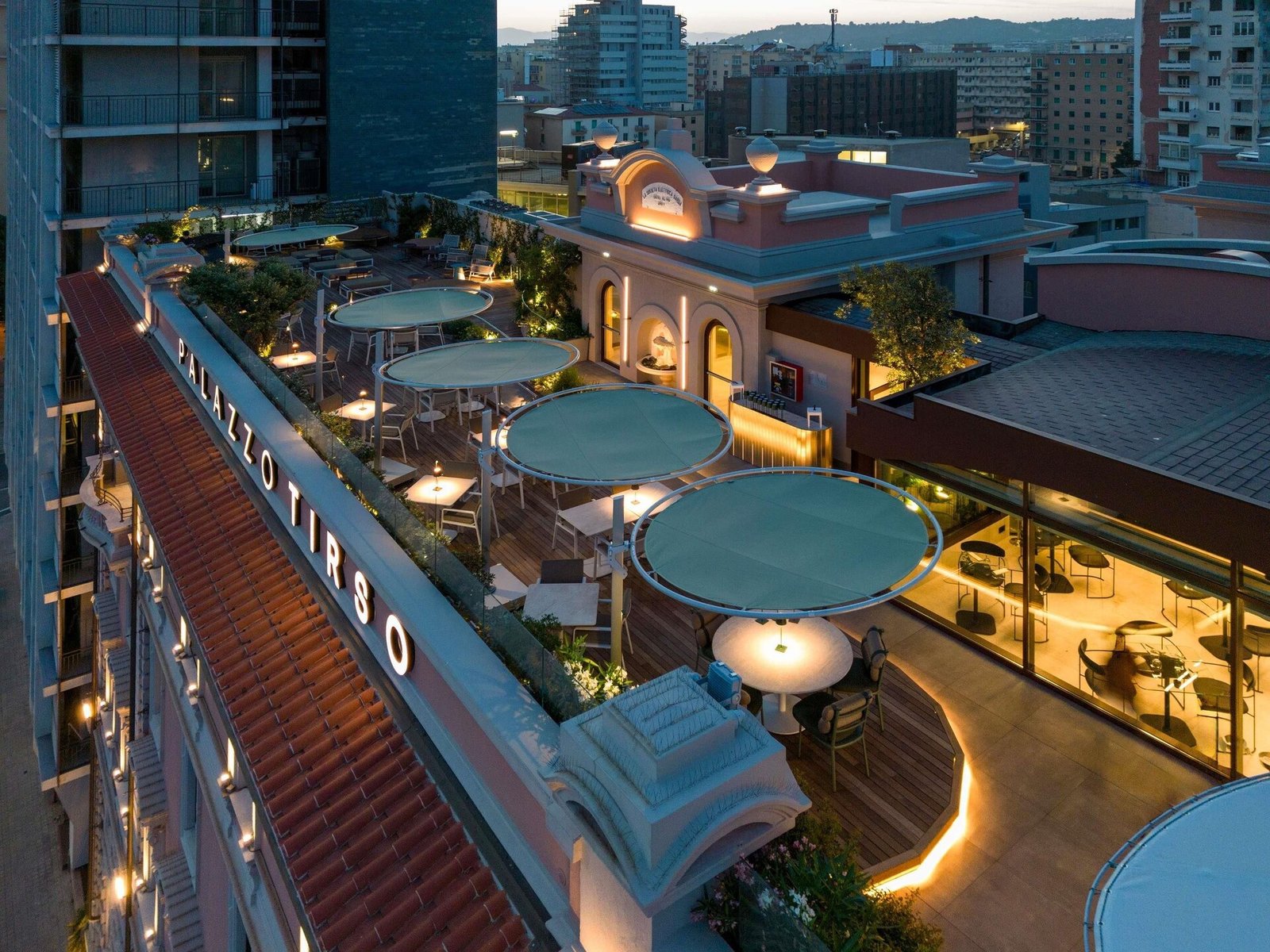 Palazzo Tirso Cagliari Mgallery, cielo restaurant & rooftop
