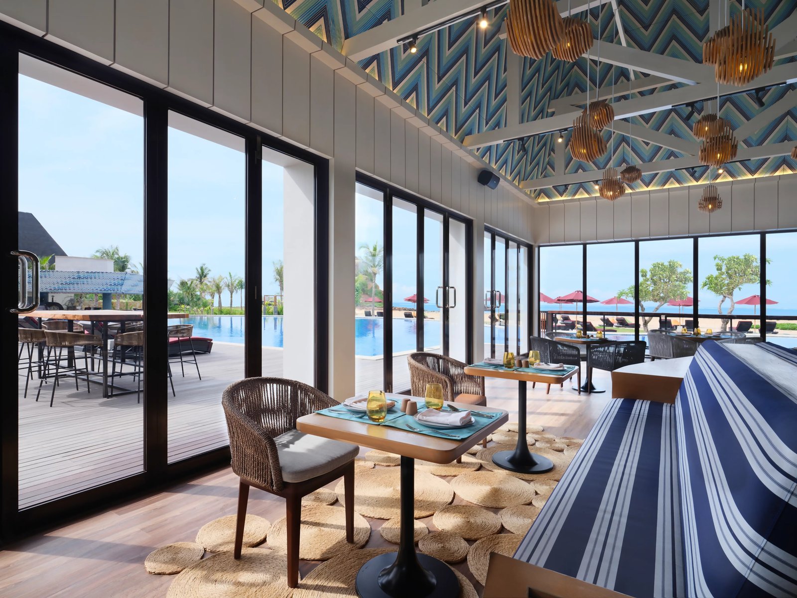 Pullman Lombok Merujani Mandalika Beach Resort, at the table