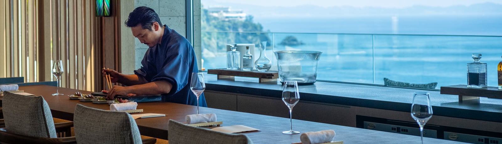 Umito Atami Bettei, main dining room