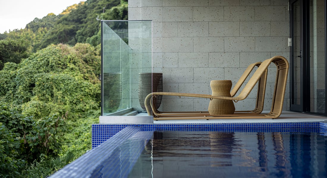 Umito Atami Bettei, the pool