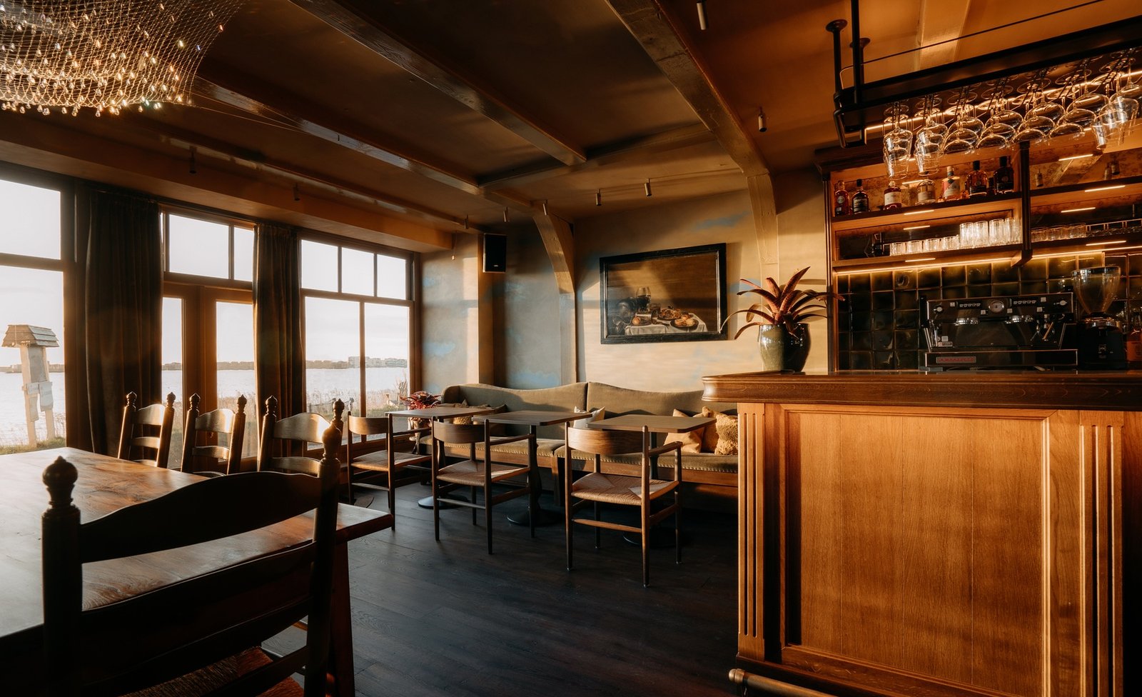 De Durgerdam Boutique Hotel, restaurant de mark