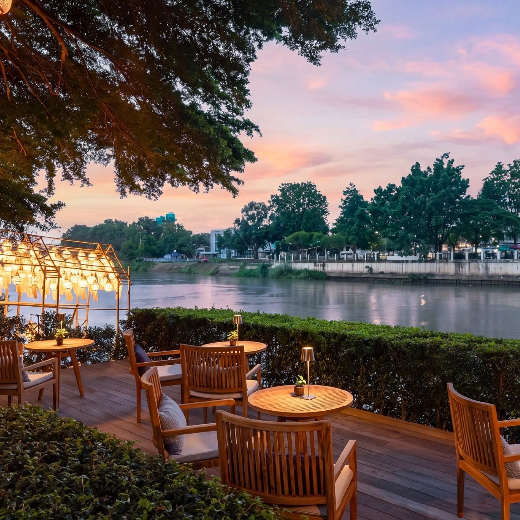 Sala Lanna Chiang Mai Hotel, wanlamun rim nam restaurant