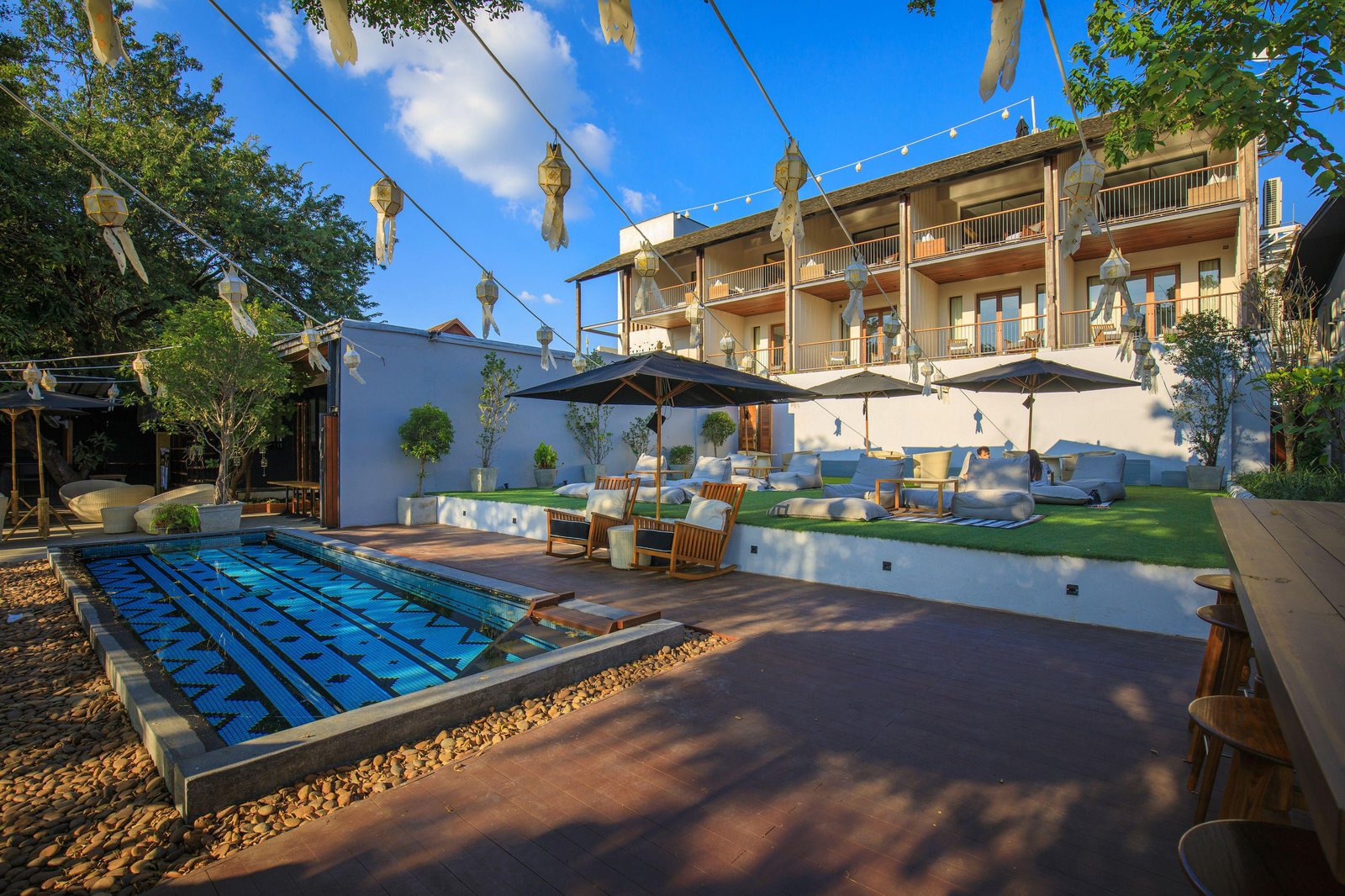 Sala Lanna Chiang Mai Hotel, the pool