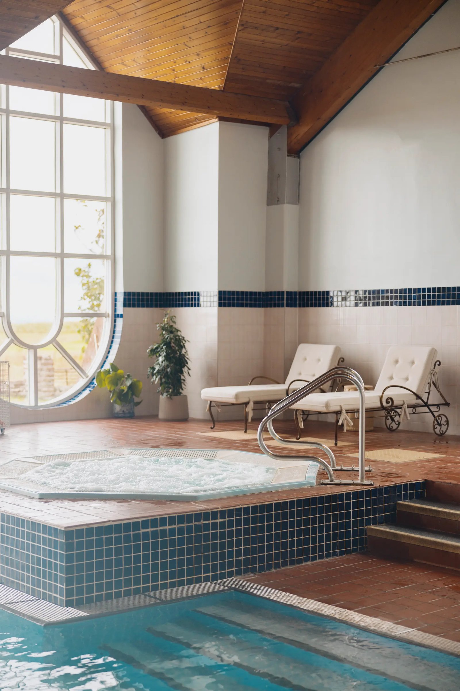 Marine & Lawn Troon, the thermal suite and gym