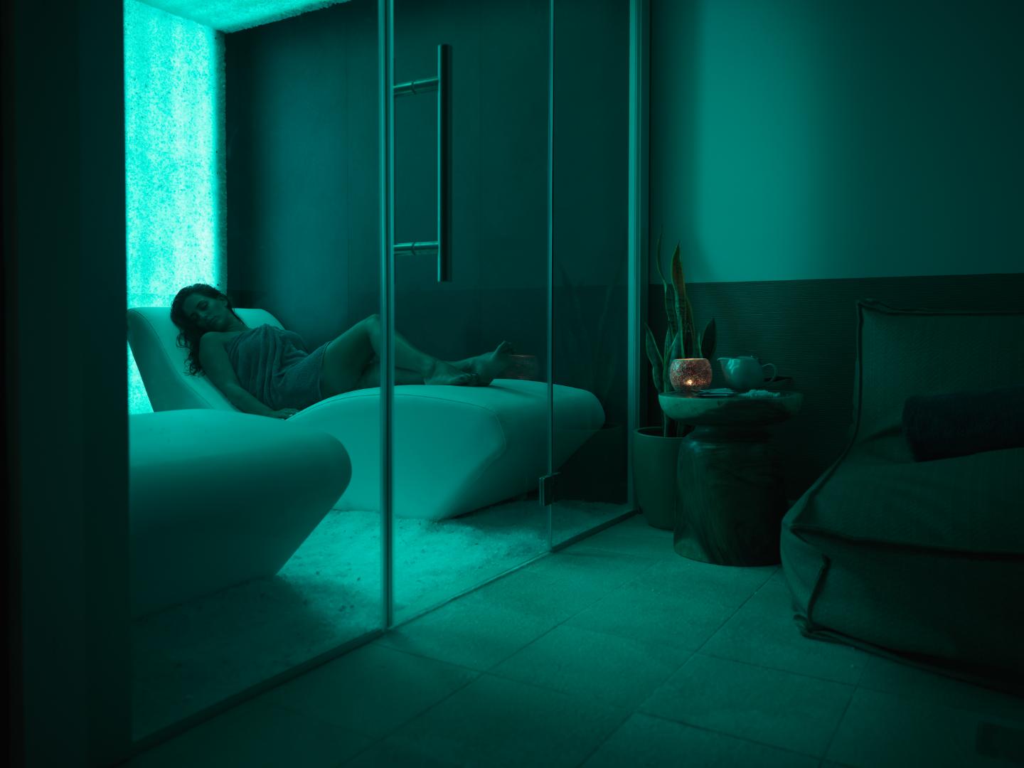 The Royal Blue Resort, the spa