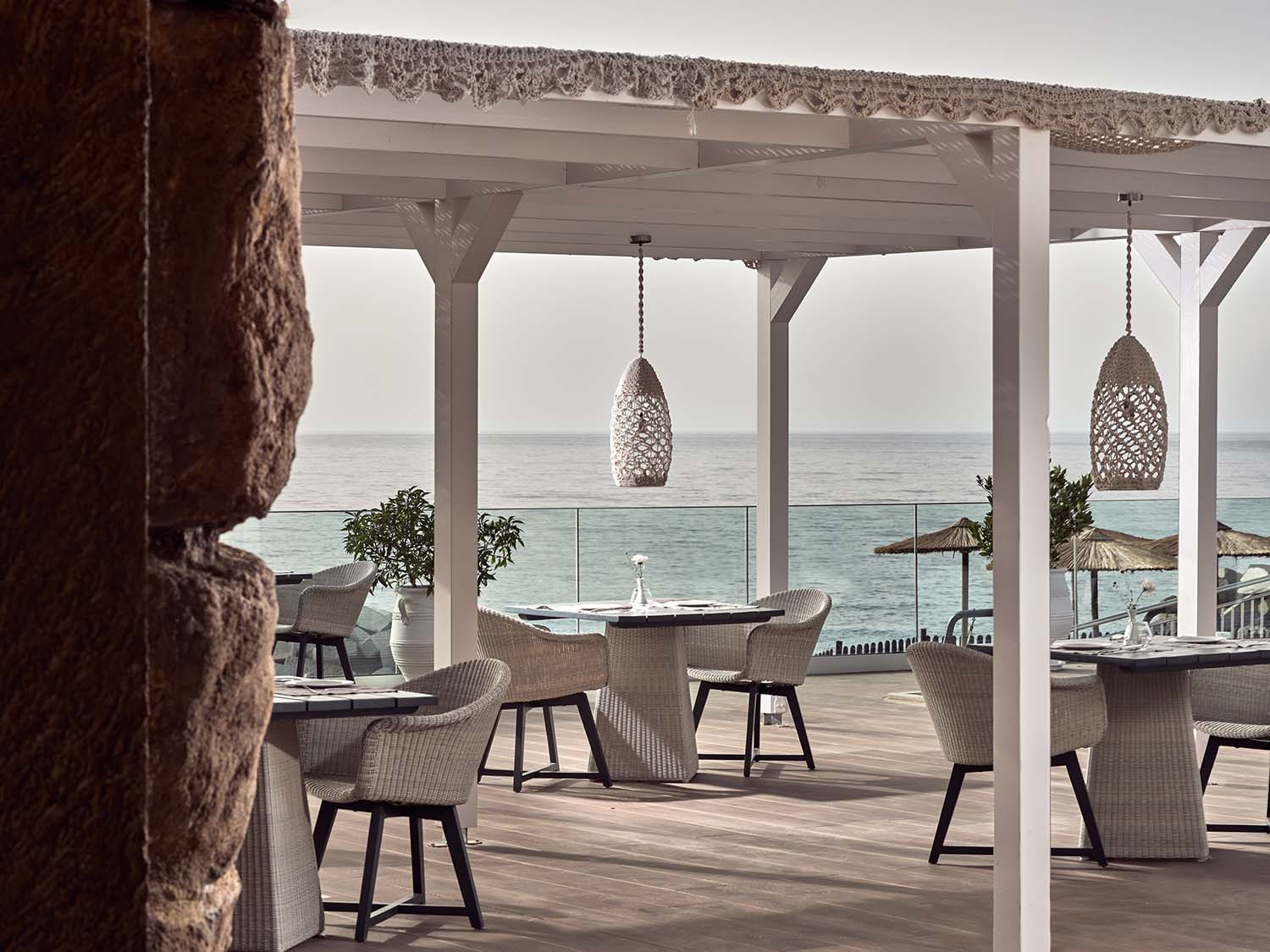 The Royal Blue Resort, at the table