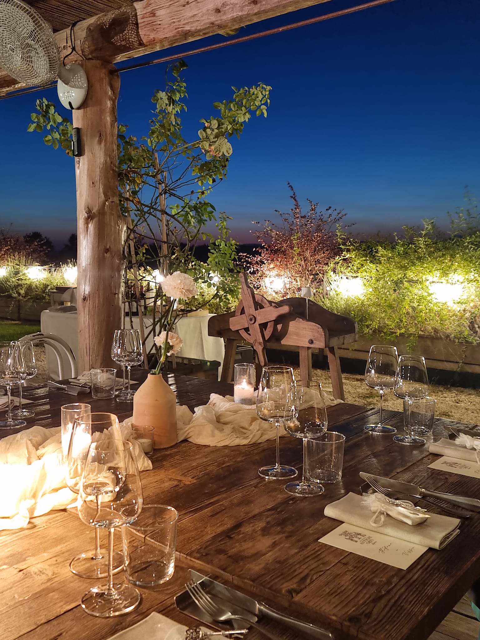 Borgo Antichi Orti Assisi, at the table