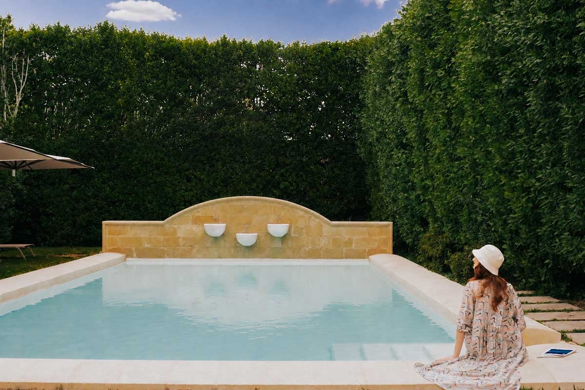 Cloister of the Dominicans, the pool