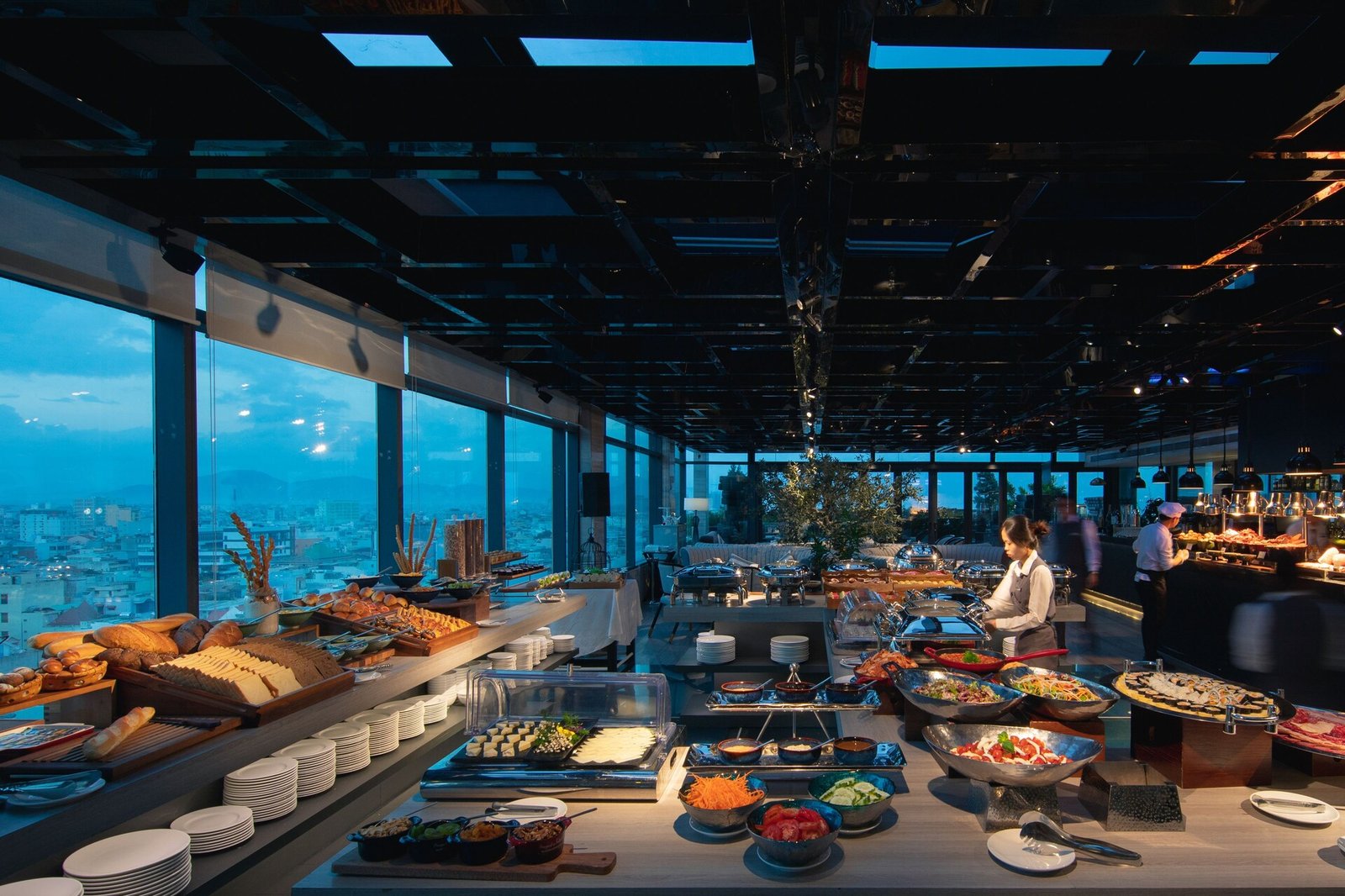 New Orient Hotel Danang, at the table