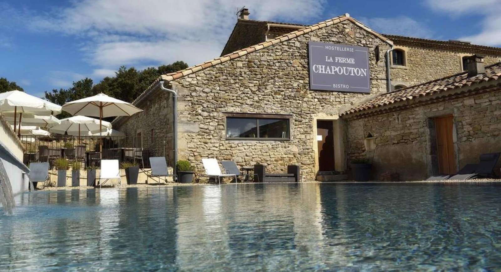 La Ferme Chapouton, the pool