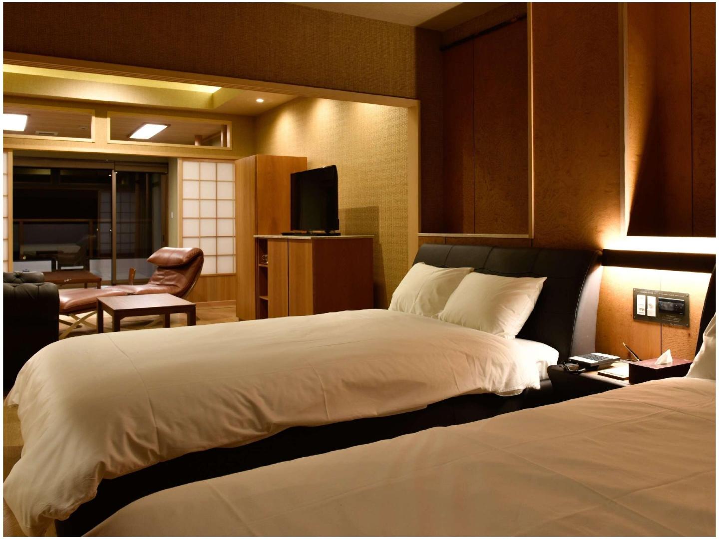Sanso Kannawaen, rooms