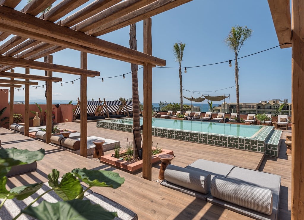 The Syntopia Hotel, the pool