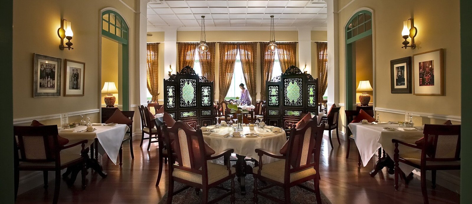 The Majestic Malacca, at the table