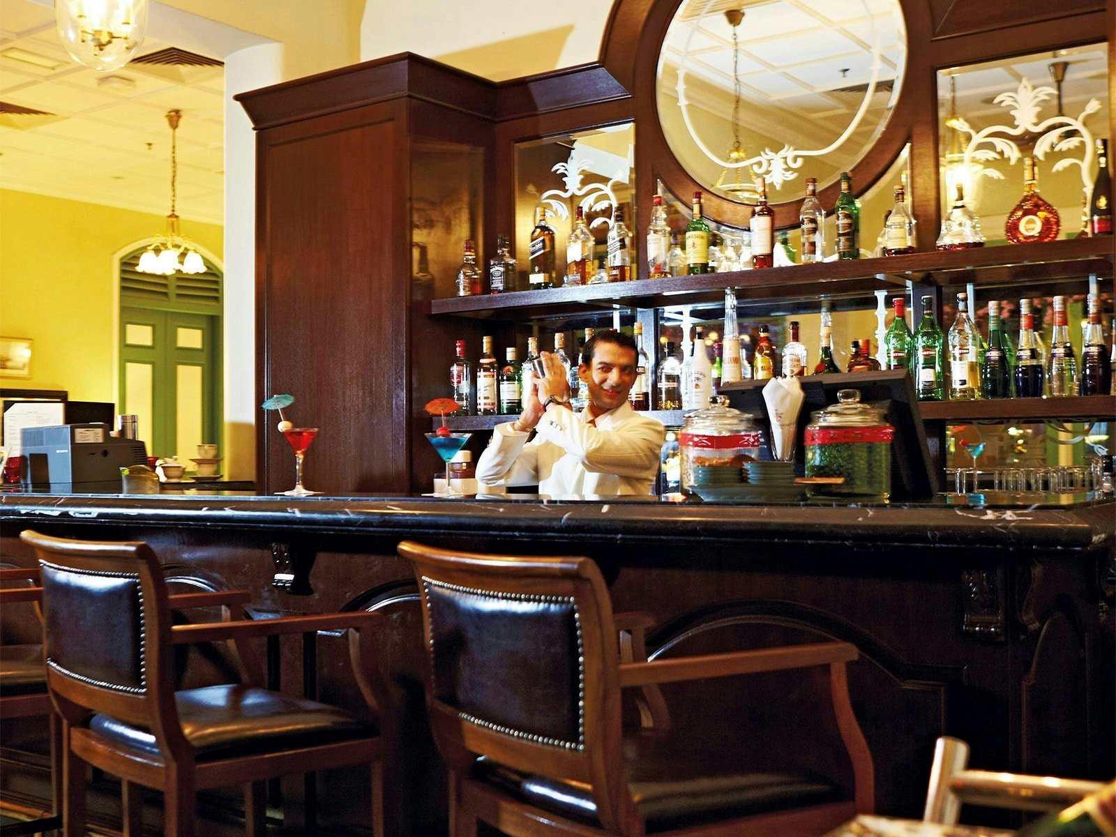 The Majestic Malacca, the bar at the mansion