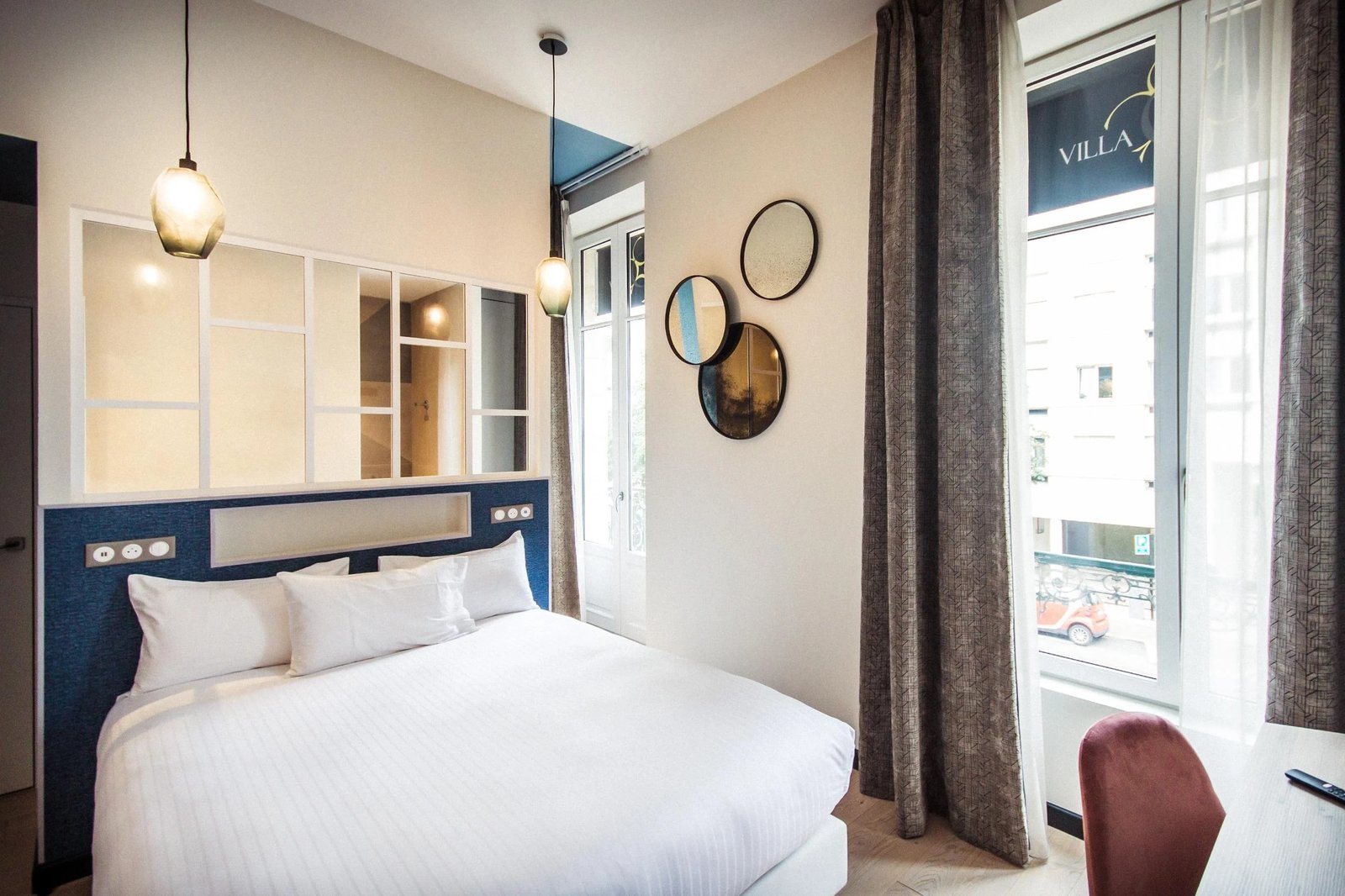 Villa C Hôtel, rooms