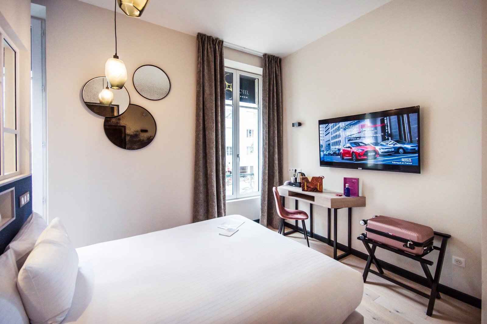 Villa C Hôtel, rooms