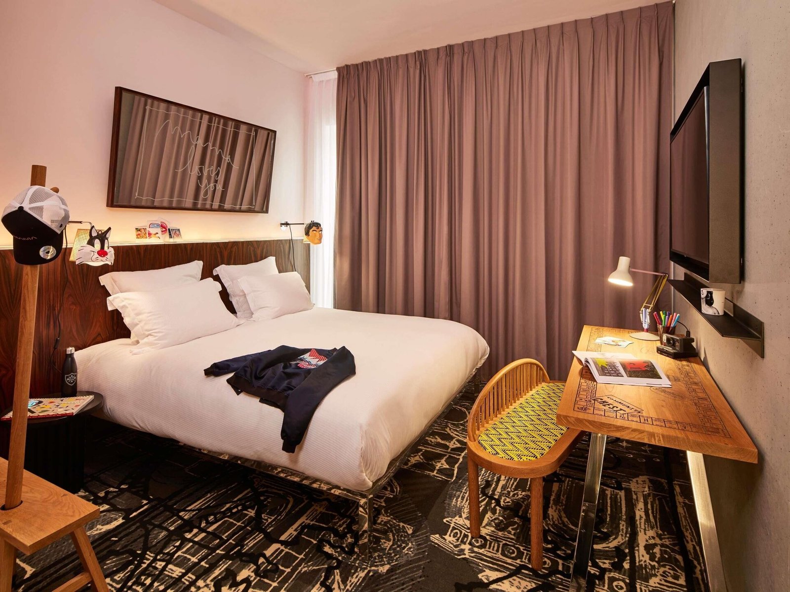 Mama Shelter Luxembourg, rooms