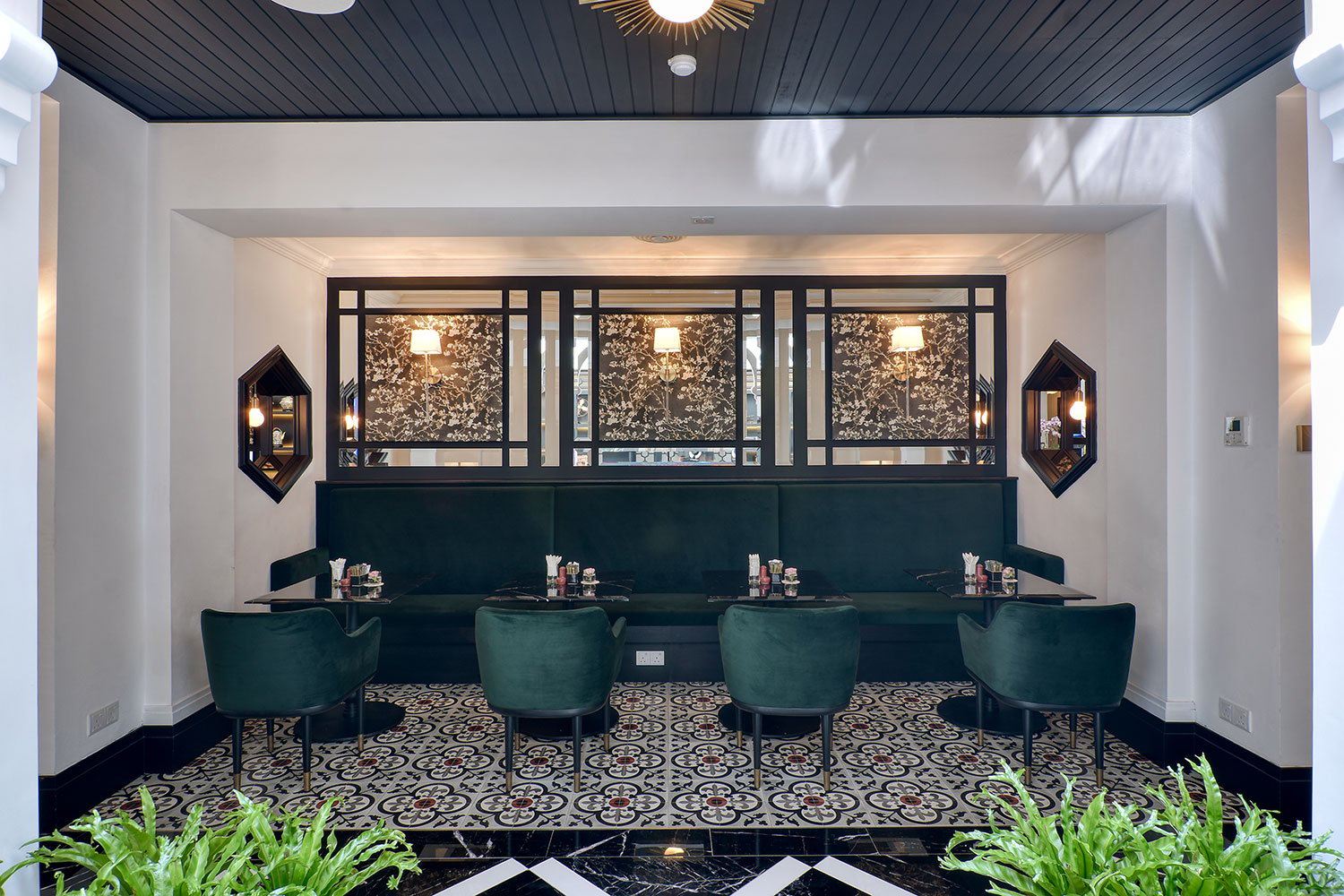 Liu Men Hotel Melaka, the courtyard