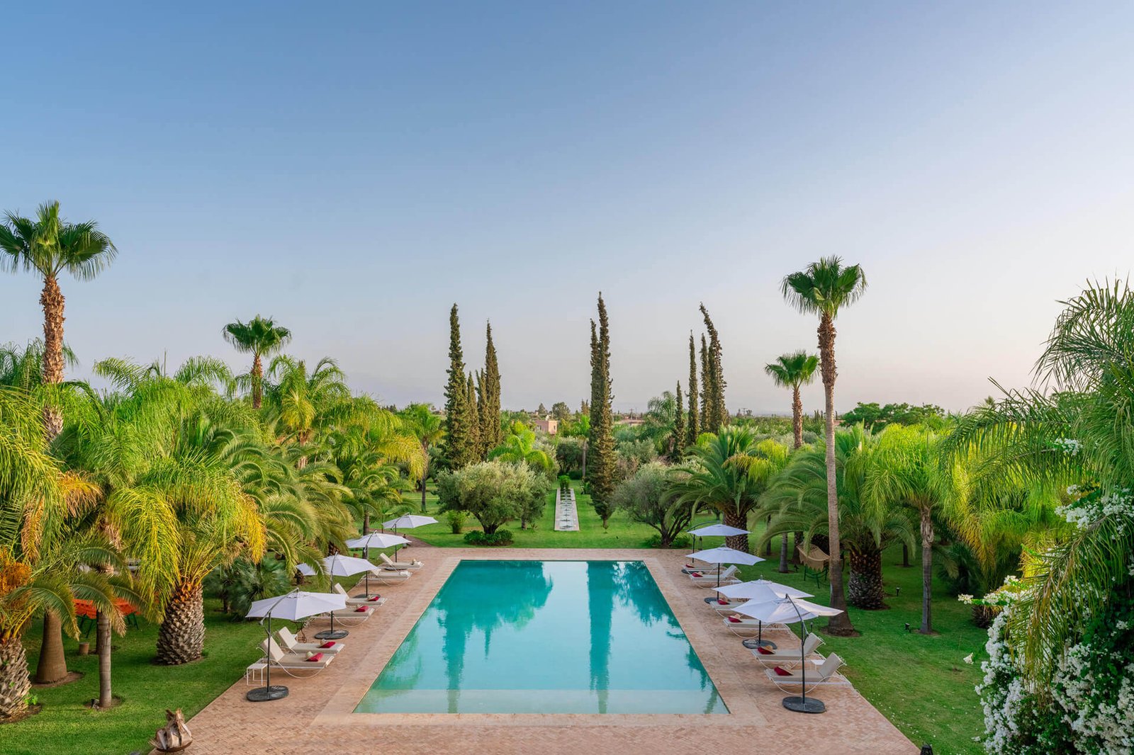 Palais Hassoun, the pool
