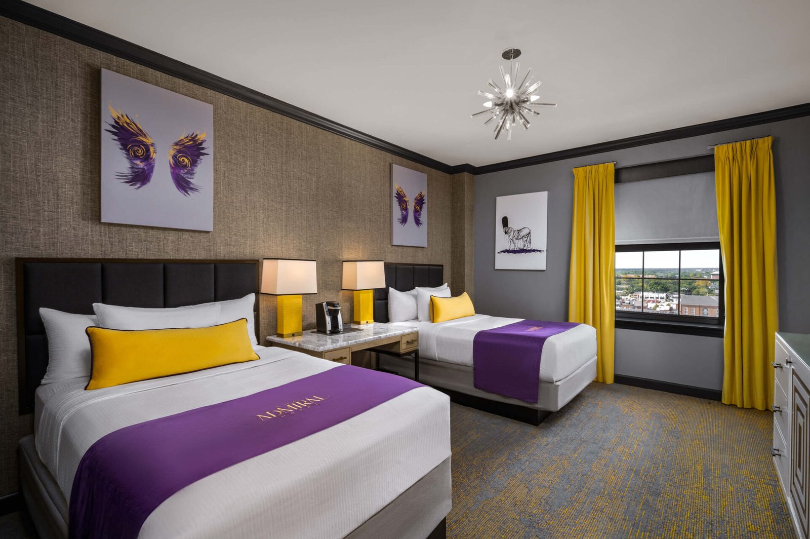 The Admiral Hotel, rooms