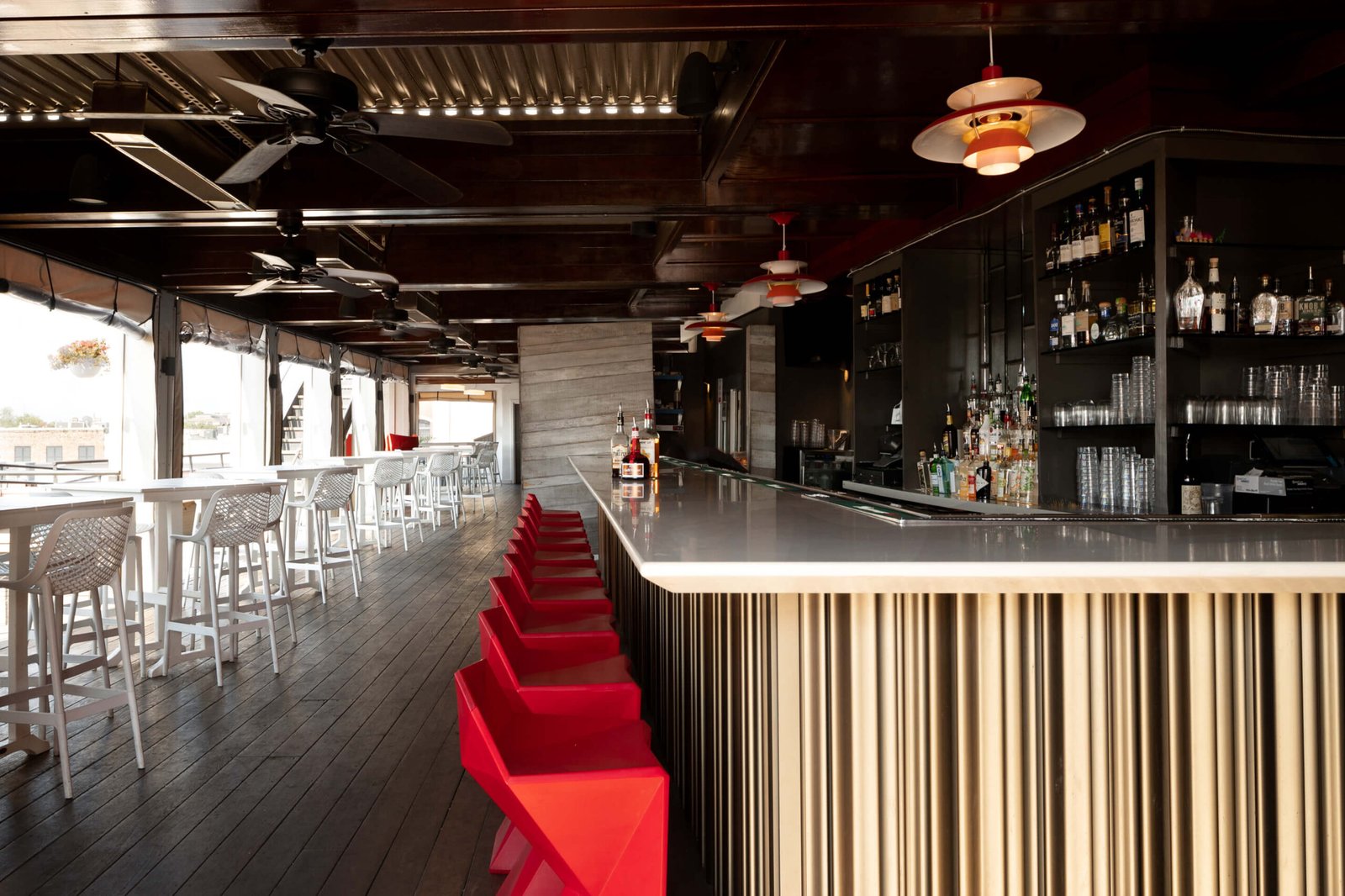 The Vendue, the rooftop